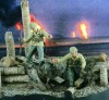 Marines USA sotto fuoco nemico (2 fig.)